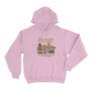Adventure Is Out There Unisex Hoodie Pink