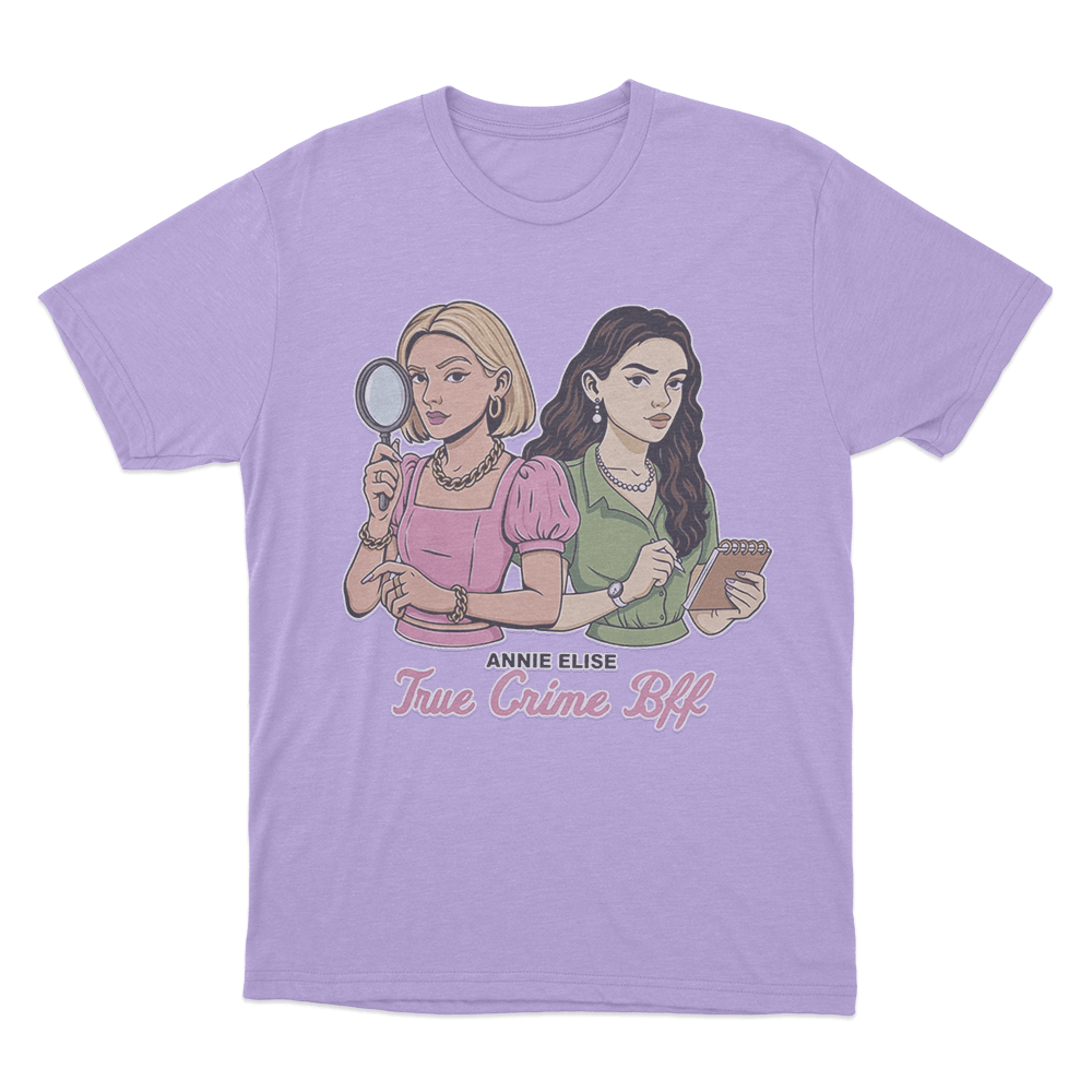 True Crime Bff Unisex T Shirt Purple True Crime Bff Unisex T Shirt Purple