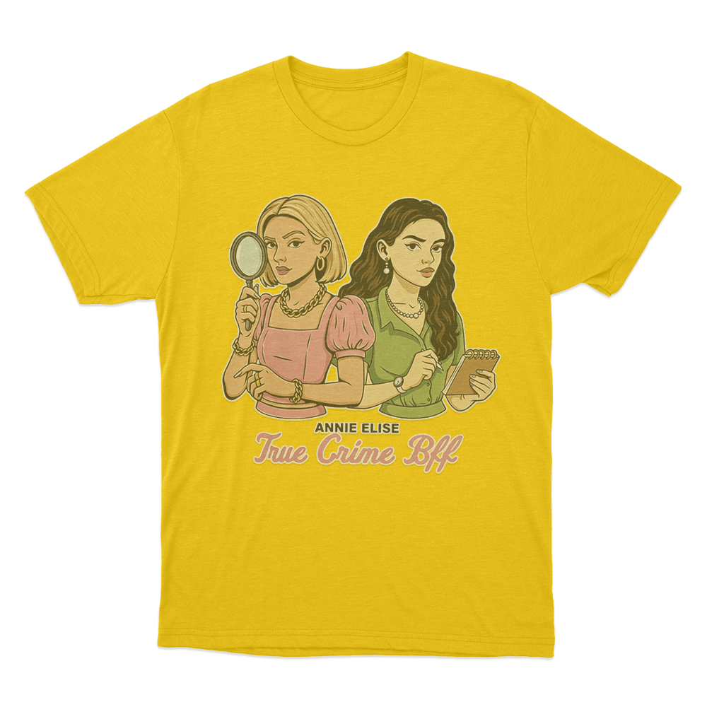 True Crime Bff Unisex T Shirt Yellow True Crime Bff Unisex T Shirt Yellow